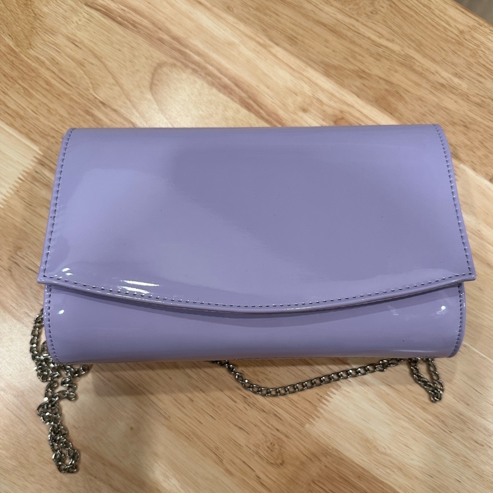 Purple crossbody bag